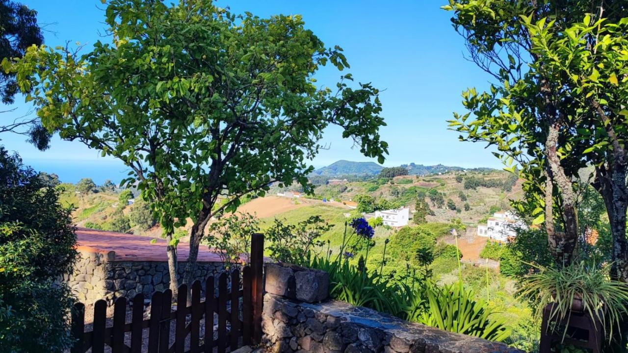 Casa Rural Con Piscina Privada El Roble Moya  Bagian luar foto
