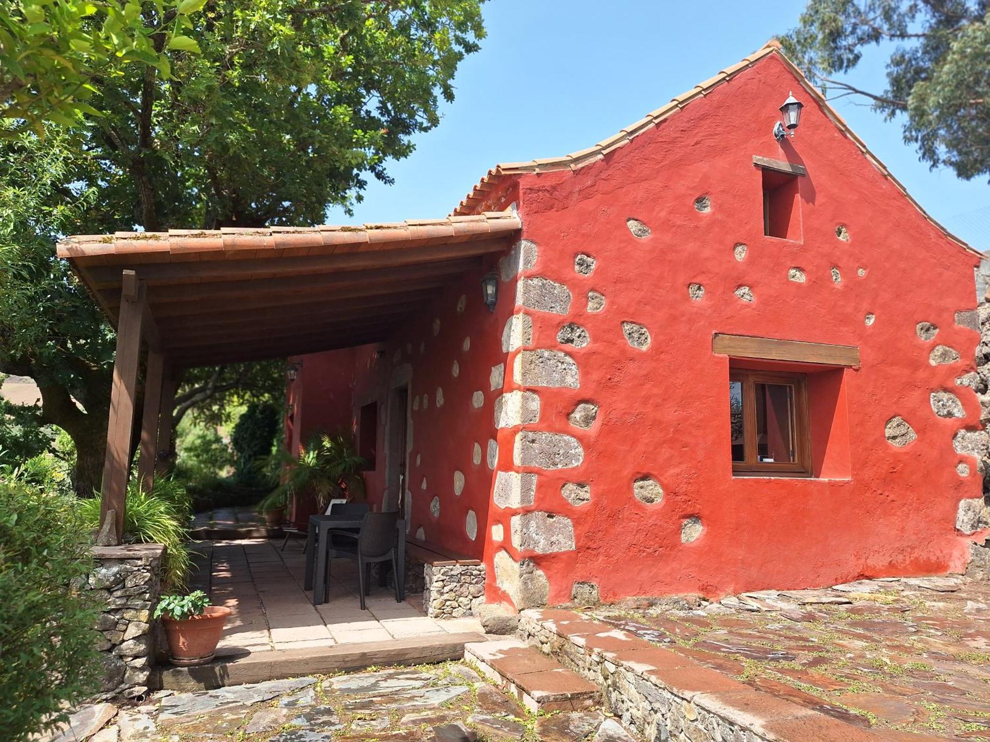 Casa Rural Con Piscina Privada El Roble Moya  Bagian luar foto