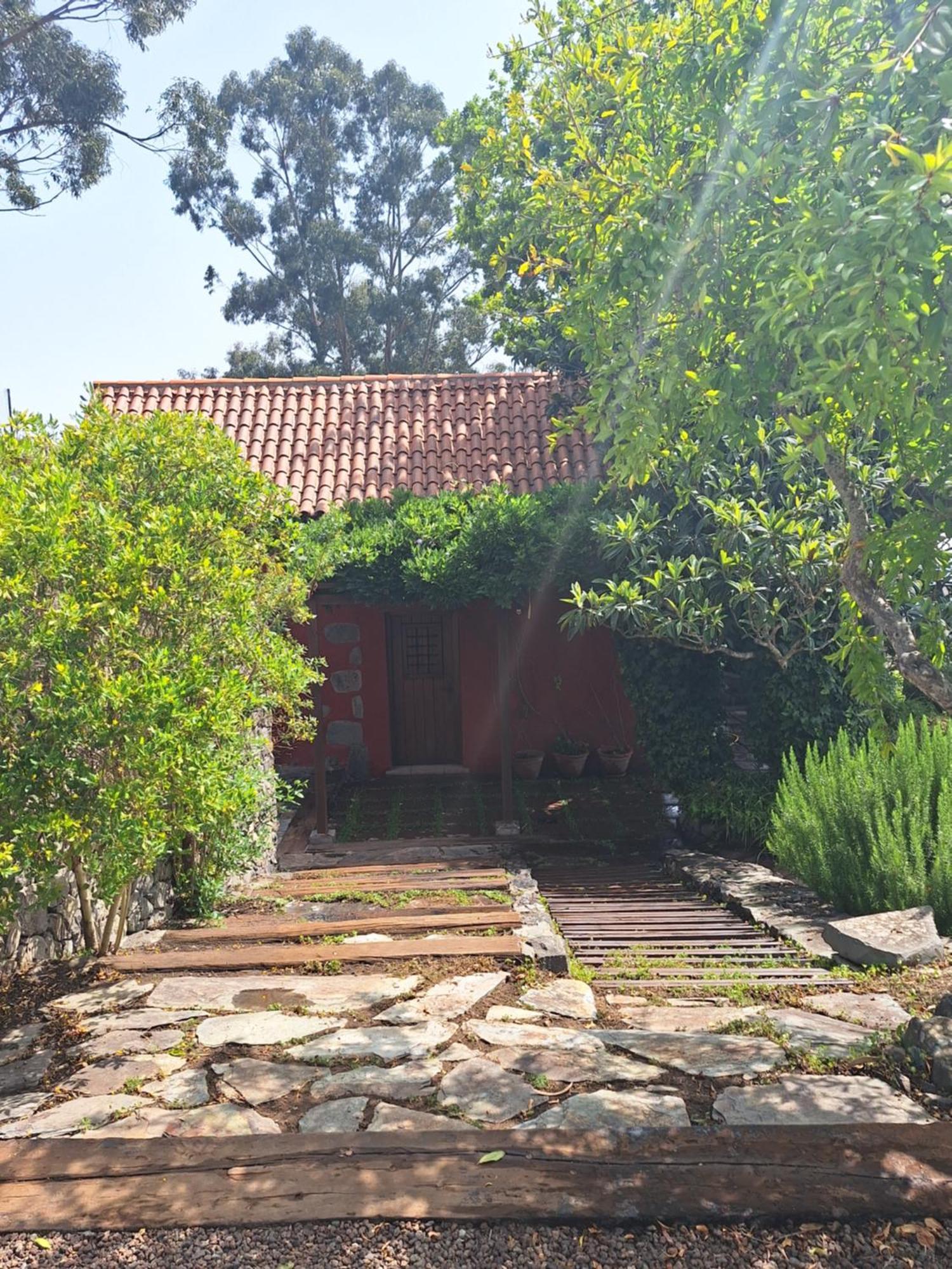 Casa Rural Con Piscina Privada El Roble Moya  Bagian luar foto