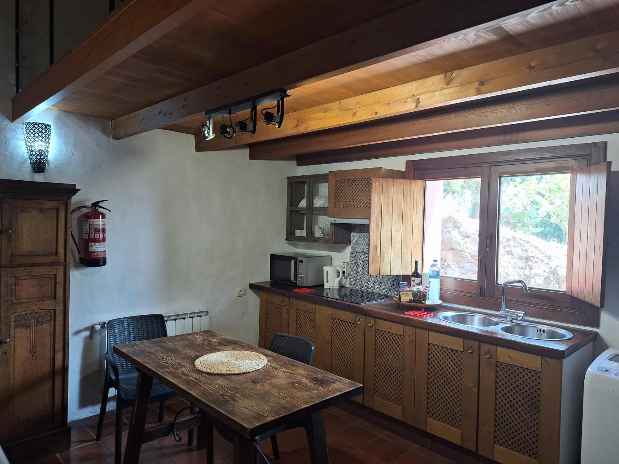 Casa Rural Con Piscina Privada El Roble Moya  Bagian luar foto