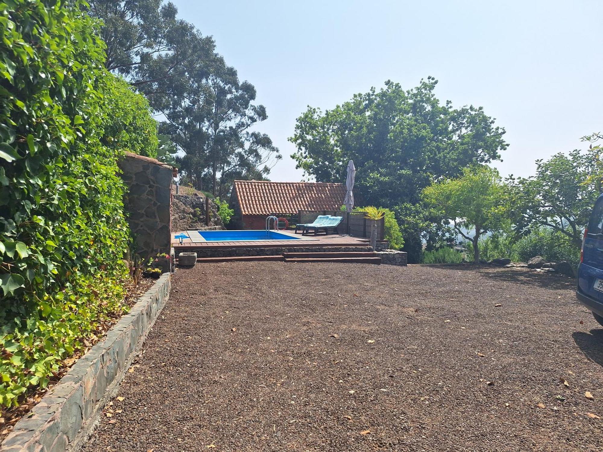 Casa Rural Con Piscina Privada El Roble Moya  Bagian luar foto